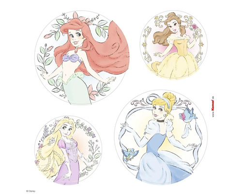 Fönstersticker KOMAR Princess kindness 30x30cm