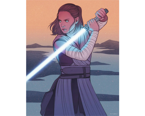 Poster KOMAR Star Wars Rey 50x70cm