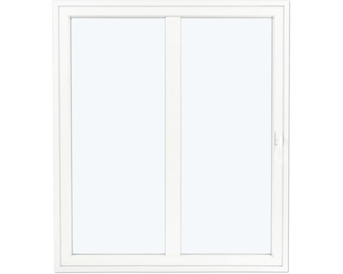 Inåtgående fönster WASAFÖNSTER PVC 2-glas dreh-kipp mittpost vit 13x15 vänster