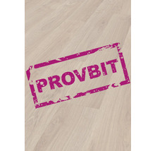 Provbit: Laminatgolv KRONOTEX Waveless Oak vit ek