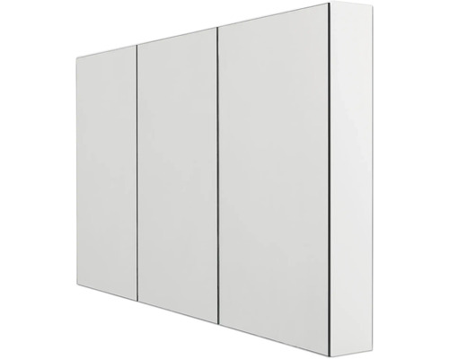 Spegelskåp 4AQUA nr 1 vit blank 120x74,5 cm