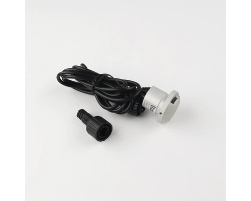 Inbyggnadsspotlight med kabel och kontakt