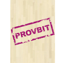 PROVBIT stämpelavtryck på ljus bakgrund
