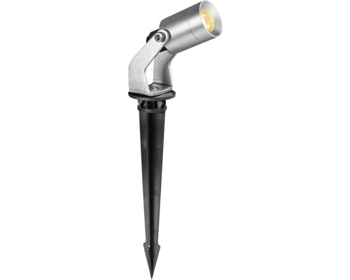 Trädgårdsstrålkastare med markspett för flexibel placering utomhus