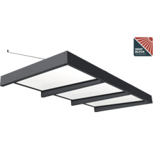 Terrassmarkis med värmeblockerande teknologi