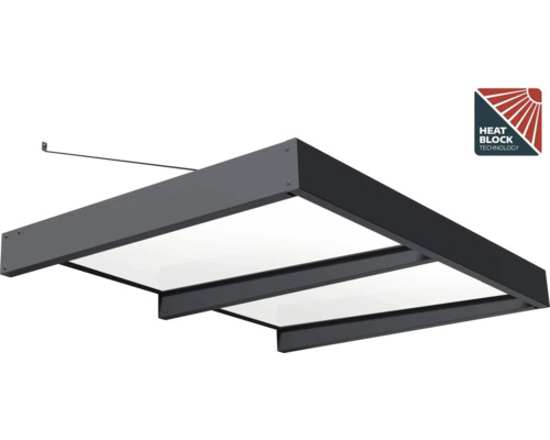 Entrétak med värmeskyddsteknik