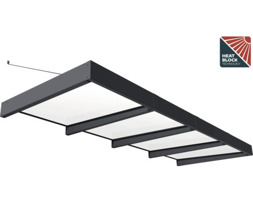 Terrassmarkis med värmeskyddsteknik