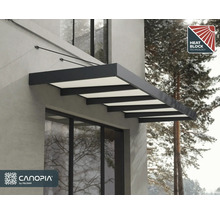 Tak med värmeblockeringsteknik monterad på huset