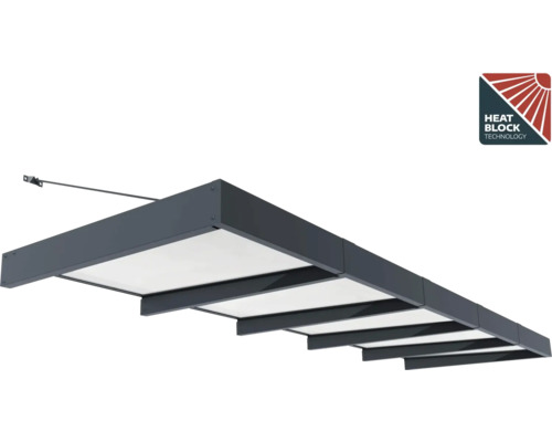 Uteplats med Heat Block Technology