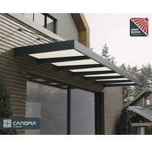 Tak av aluminium och polykarbonat med Heat Block Technology