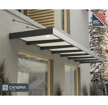 Tak med värmeblockerande teknik på byggnaden