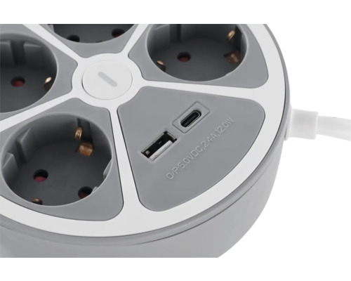 Grenuttag med USB-portar