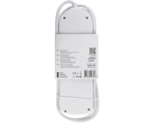 Förlängningssladd med flera uttag