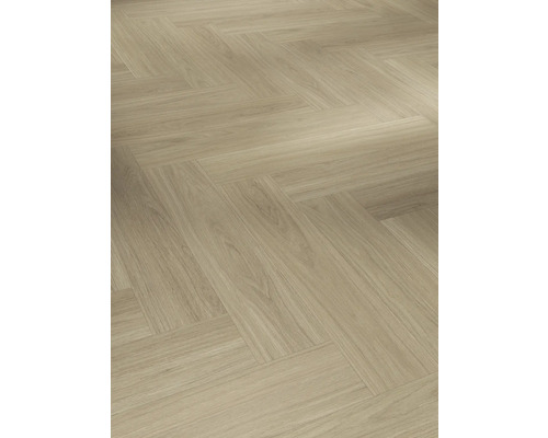 Ljust fiskbensparkettgolv