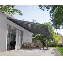 Terrasstak CANOPIA BY PALRAM Feria metall 4x8.50 850x380cm antracit
