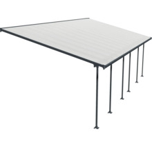 Terrasstak CANOPIA BY PALRAM Feria metall 4x8.50 850x380cm antracit