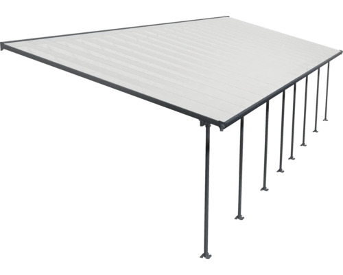 Fristående pergola med justerbart lamelltak