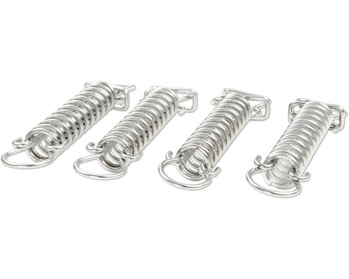 Fyra dragfjädrar med öglor