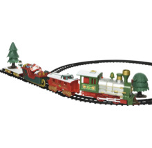 Jultågsset med lok, vagnar och räls