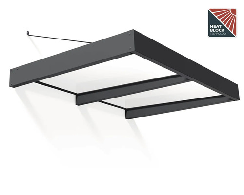 Tak med värmeblockeringsteknik