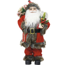 Dekorativ jultomte med presenter