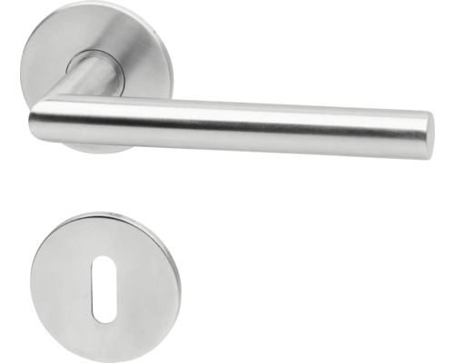 Innerdörrhandtag HABO A13162-16 rostfritt stål inkl. nyckelskylt