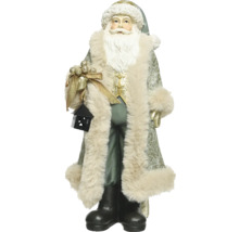 Dekorativ jultomte med lykta som juldekoration