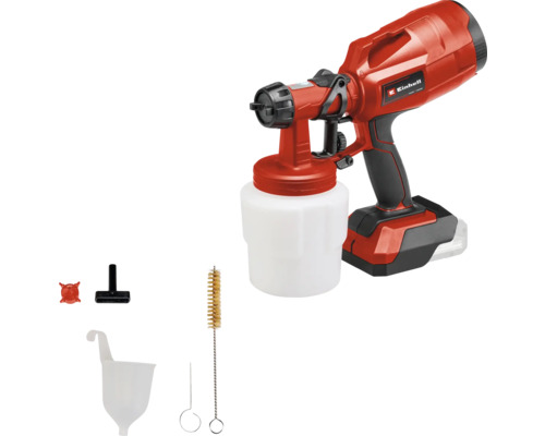 Färgspruta EINHELL Power X-Change TC-SY 18/60 Li-Solo utan batteri och laddare Einhell batteridrivet färgspraysystem med tillbehör
