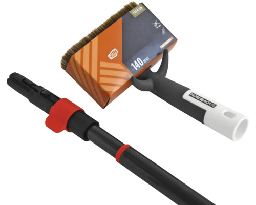 Fasadpensel 140 mm med teleskopskaft