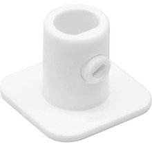 Plastfot för räcken