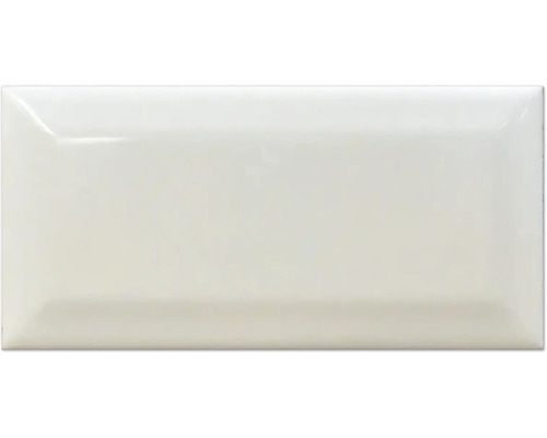 Kakel vit blank Metro white gloss 7,5x15 cm