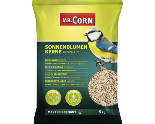 Skalade solrosfrön MR. CORN 5kg