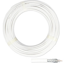 Koaxialkabelrulle med kabelände