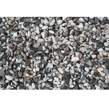Närbild av dekorativt grus för trädgårds- och landskapsarkitektur