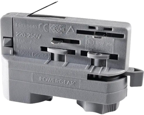 Adapter MALMBERGS 3-fasskena silver