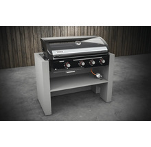 Gasolgrill på grillbord med förvaringsutrymme