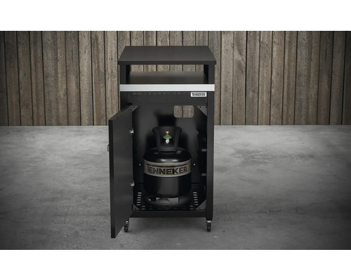 Tenneker grillvagn med gasflaska