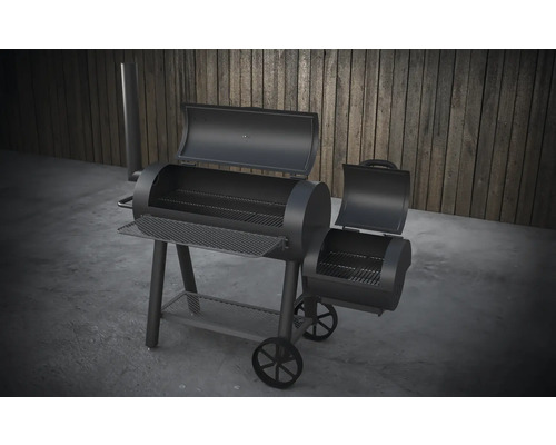 Grillvagn med hjul och förvaringsutrymme