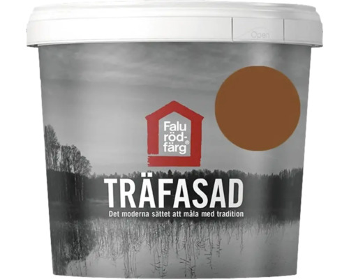 Fasadfärg FALU RÖDFÄRG Träfasad Terra 1L