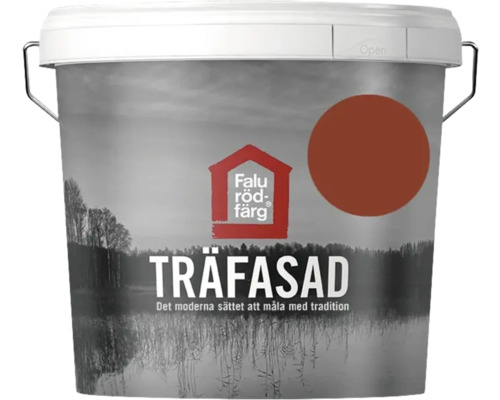 Fasadfärg FALU RÖDFÄRG Träfasad Ljusröd 5L