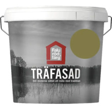 Burk med träfasadfärg