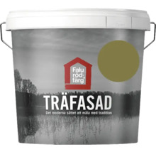 Burk med träfasadfärg