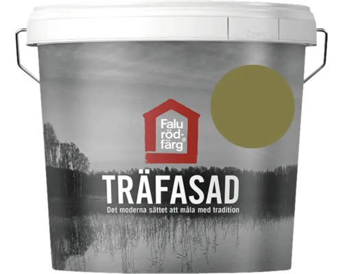 Fasadfärg FALU RÖDFÄRG Träfasad Verde 10L