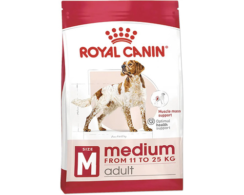 Royal Canin torrfoder för mellanstora, vuxna hundar från 11 till 25 kilogram