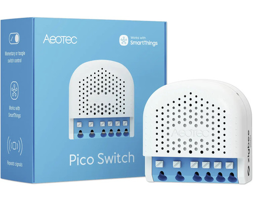 Inbyggnadsrelä AEOTEC Pico Switch Zigbee