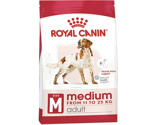 Hundmat ROYAL CANIN Medium Adult 10kg Royal Canin Medium Adult torrfoder för medelstora hundar från 11 till 25 kilogram