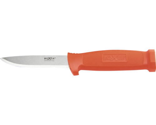 Boxer kniv med rostfritt stålblad och handtag