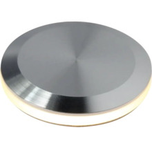 Rund infälld LED-lampa i metall