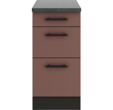 Tvättställsskåp med tre lådor