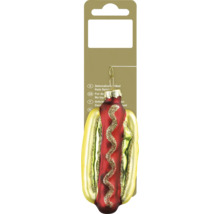Julgranskula hot dog för dekoration